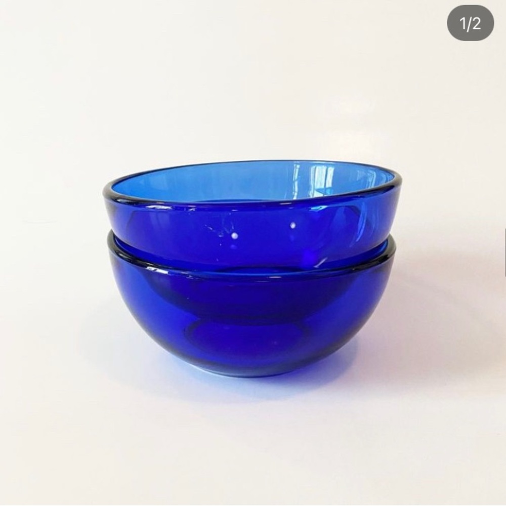 Pyrex Cobalt Blue Bowls